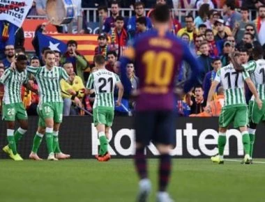 «Τρελό» ματς! Η Μπέτις διέλυσε την Μπαρτσελόνα με 3-4 - Ο Μέσι έπαιζε μόνος...